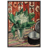 Still Life with May Lilies by Theodor Pallady, framed poster, view 3