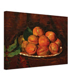 Still Life with Peaches by Octav Bancila, canvas