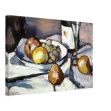 Still Life with Pears and Grapes by Samuel Peploe, canvas