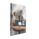 Still Life With Peonies and Clock by Theodor Pallady, canvas, view 2