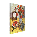 Still Life with Red Flowers by Theodor Pallady, canvas, view 2