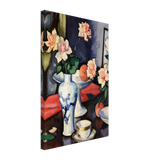 Still Life with Roses in a Chinese Vase by Samuel Peploe, canvas