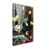 Still Life with Tulips by Samuel Peploe, canvas