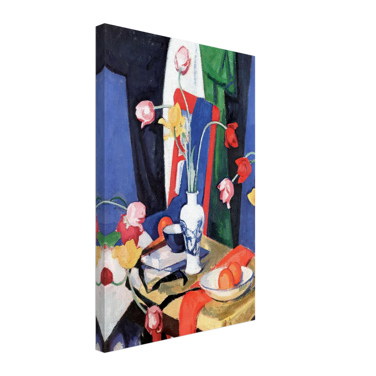 Still Life with Tulips by Samuel Peploe, canvas