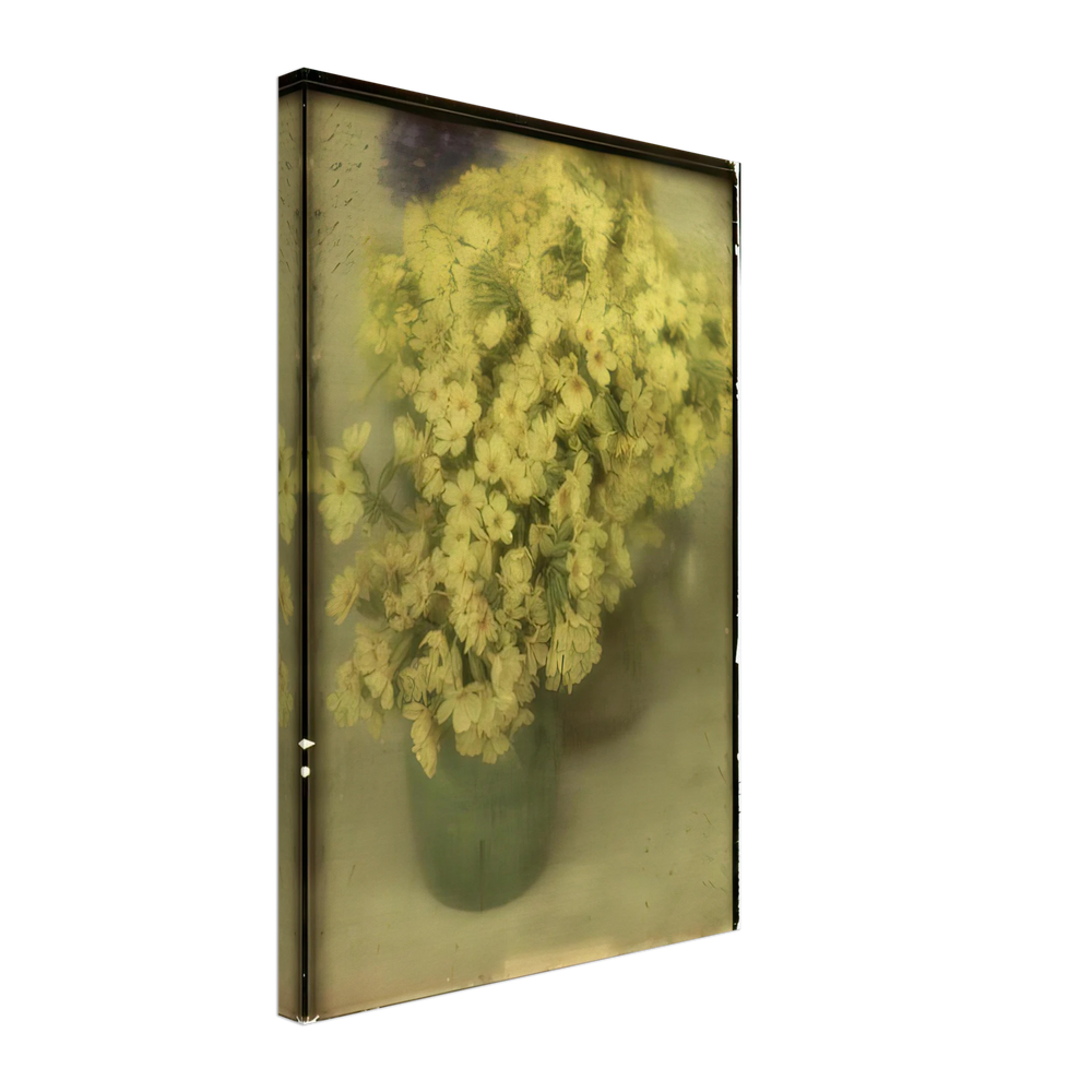 Stilleben mit Blumen by Heinrich Kuhn, canvas