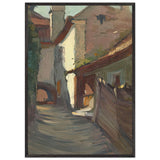 Street from Bretania by Stefan Popescu, framed poster, view 3
