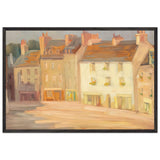 Street from Bretania by Stefan Popescu, framed poster