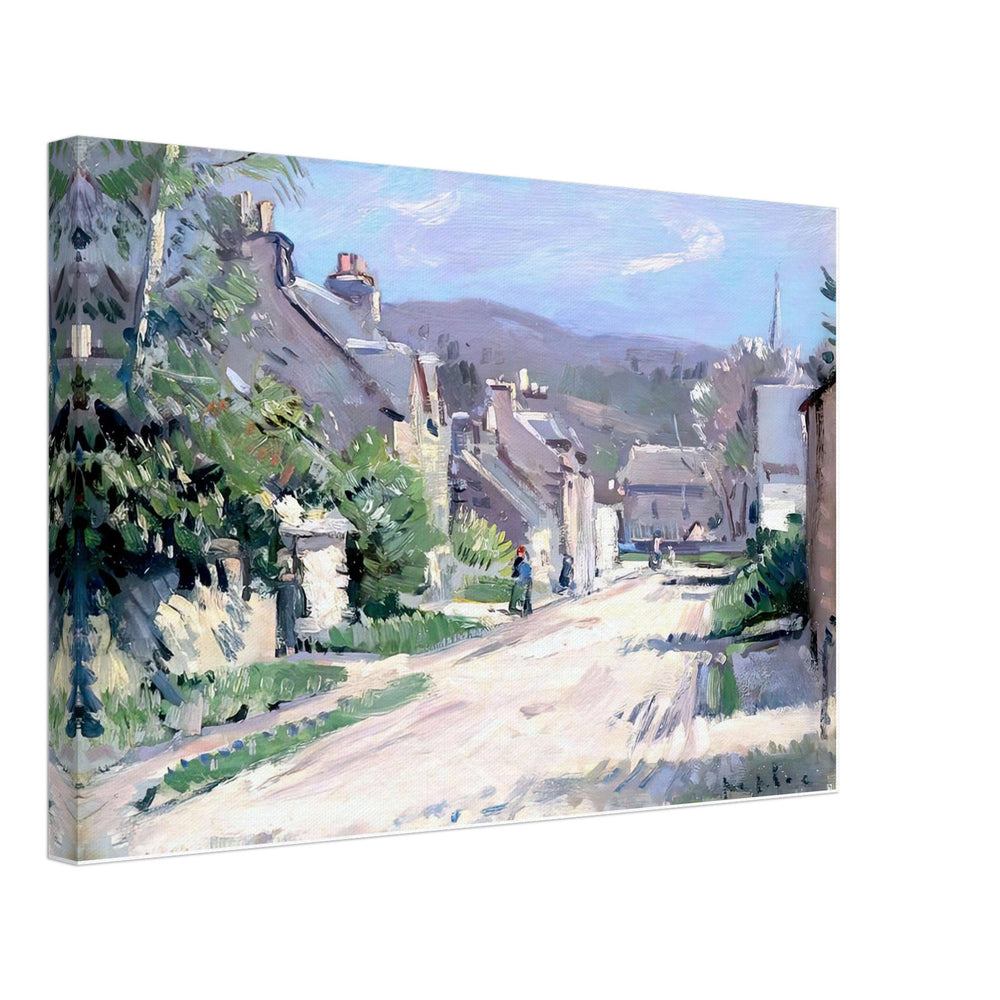 Street in Comrie, Perthshire by Samuel Peploe, canvas