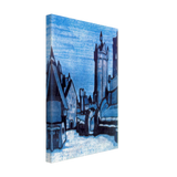 Street in Front of Castle by Nicholas Roerich, canvas, view 2
