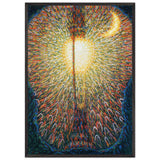 Street Light by Giacomo Balla, framed poster, view 3