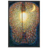 Street Light by Giacomo Balla, framed poster