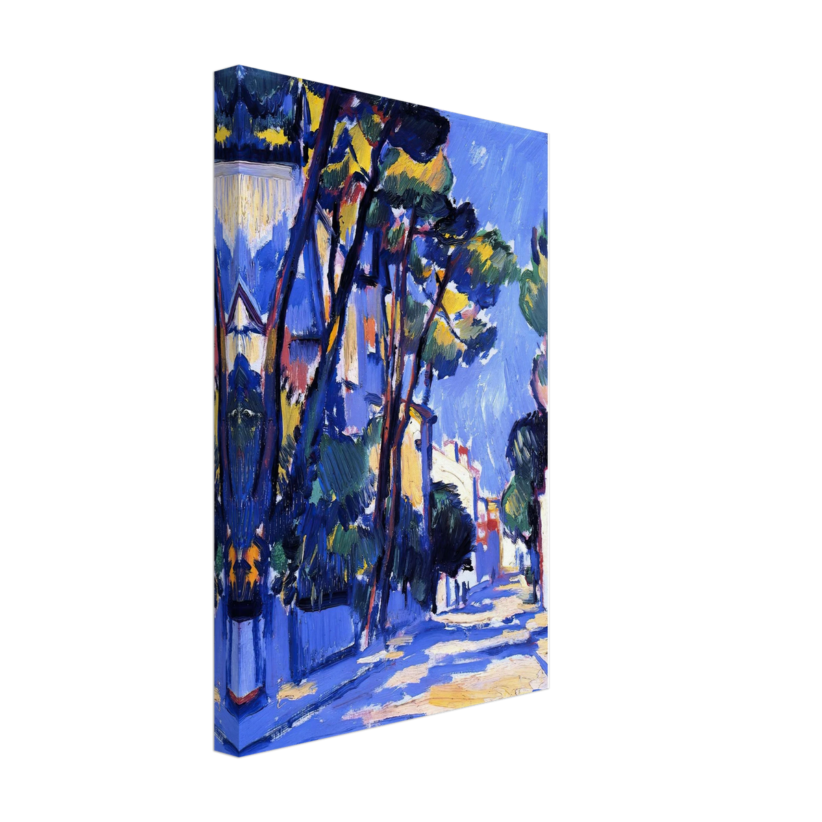 Street Scene, France by Samuel Peploe, canvas, view 2