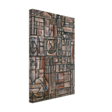 Structure by Joaquin Torres Garcia, canvas, view 2