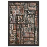 Structure by Joaquin Torres Garcia, framed poster, view 2