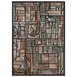 Structure by Joaquin Torres Garcia, framed poster, view 3