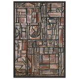 Structure by Joaquin Torres Garcia, framed poster