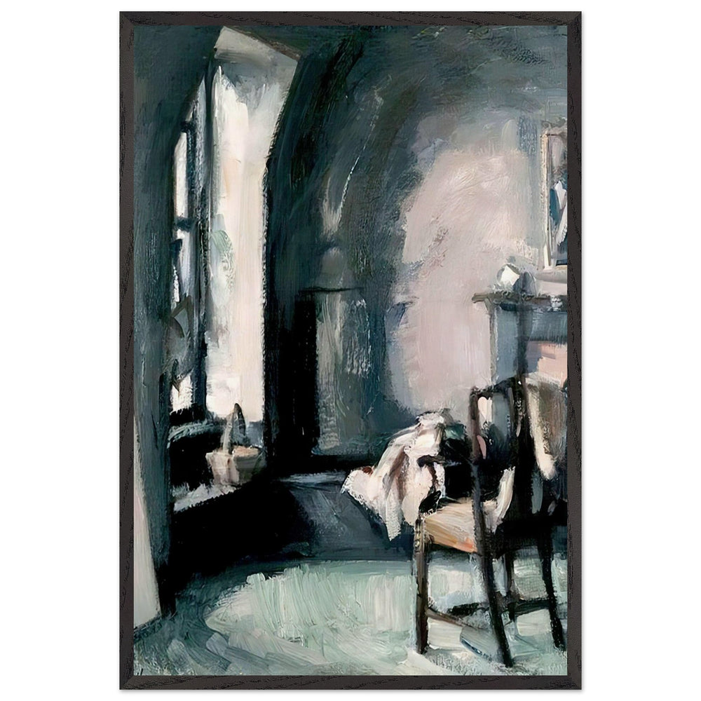 Studio Interior by Samuel Peploe, framed poster