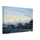 Study for Storm Tide by Robert Henri, canvas, view 2