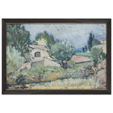 Study from the South of France by Anna Katarina Boberg, framed poster, view 2