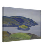 Study of a Shore by Nicholas Roerich, canvas