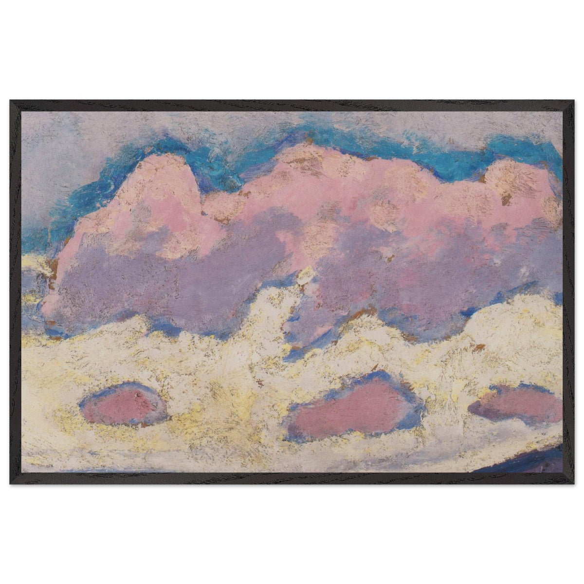 Study of Clouds by Koloman Moser, framed poster
