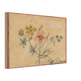Study of Flowers by Nicholas Roerich, canvas, view 2