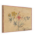 Study of Flowers by Nicholas Roerich, canvas