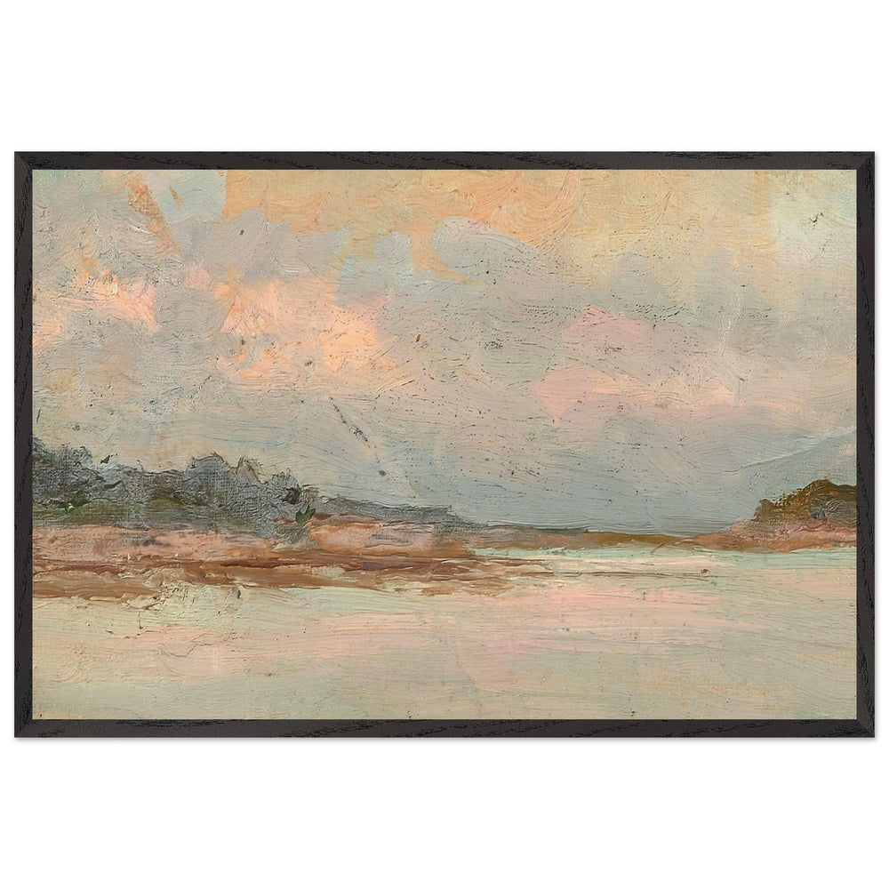 Study of Landscape by Nicholas Roerich, framed poster
