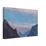 Study of Mountains by Nicholas Roerich, canvas, view 2
