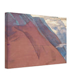 Study of Mountains by Nicholas Roerich, canvas, view 2