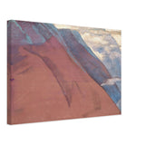 Study of Mountains by Nicholas Roerich, canvas