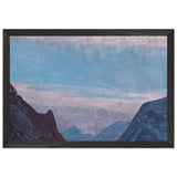 Study of Mountains by Nicholas Roerich, framed poster, view 2