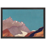 Study of Mountains by Nicholas Roerich, framed poster, view 2
