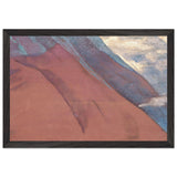 Study of Mountains by Nicholas Roerich, framed poster, view 2