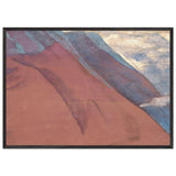 Study of Mountains by Nicholas Roerich, framed poster, view 3