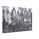 Study of Scene Design for Snow Maiden by Nicholas Roerich, canvas, view 2