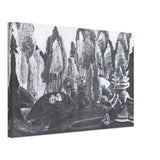 Study of Scene Design for Snow Maiden by Nicholas Roerich, canvas