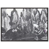 Study of Scene Design for Snow Maiden by Nicholas Roerich, framed poster, view 3