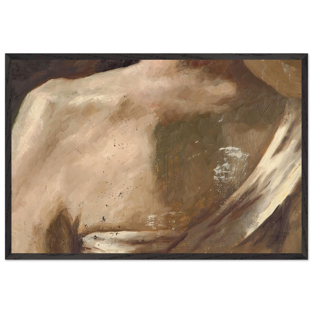 Study of Torso by Nicholas Roerich, framed poster