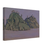 Study of Two Islands in Lake Ladoga by Nicholas Roerich, canvas, view 2