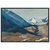 Study to Ienno-Guio-Dia Friend of Travelers by Nicholas Roerich, framed poster, view 3