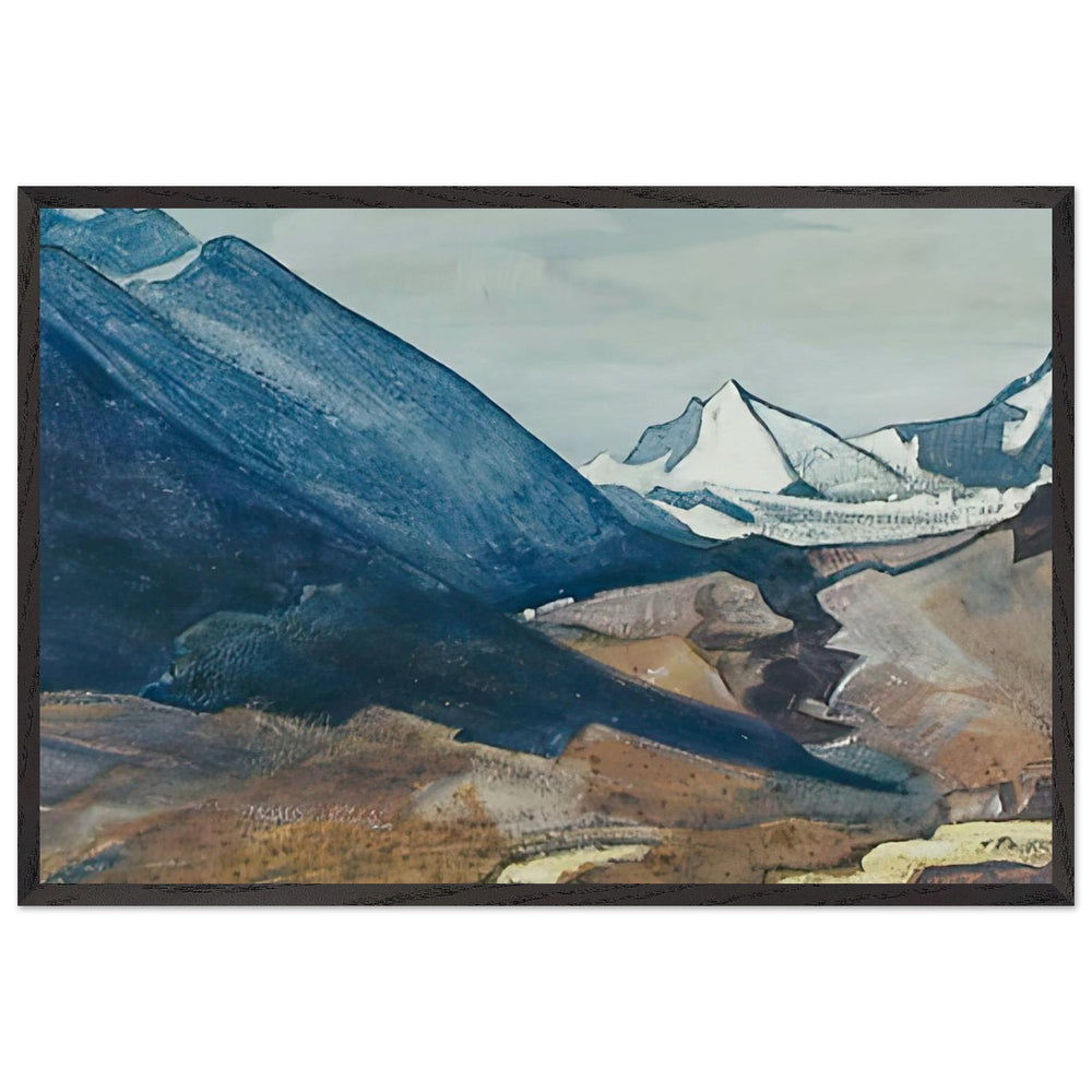 Study to Ienno-Guio-Dia Friend of Travelers by Nicholas Roerich, framed poster