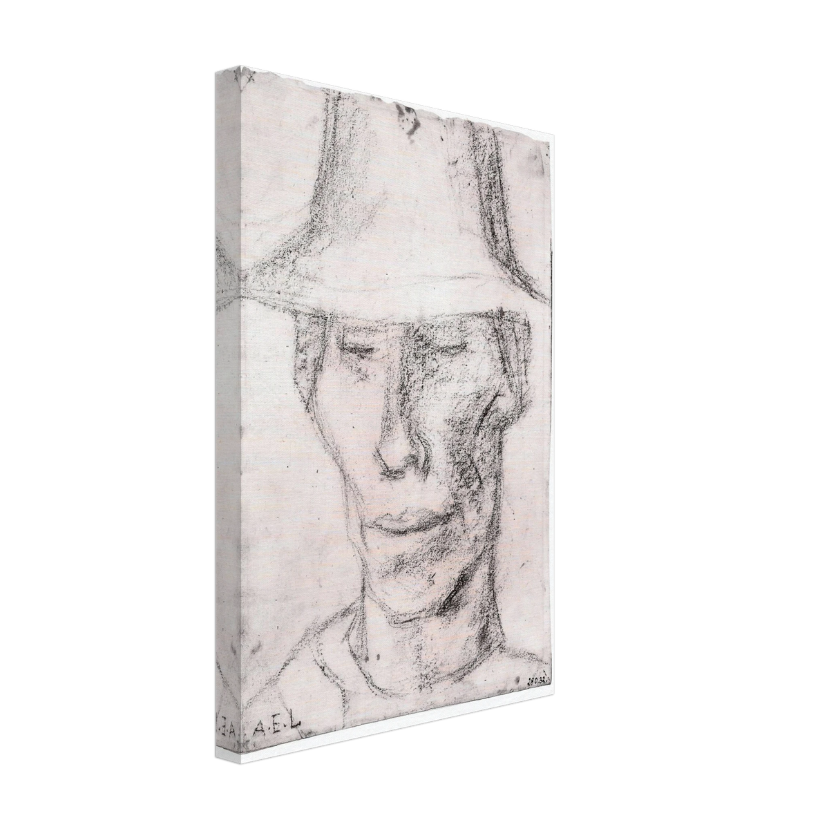 Study to the Resurrection by Albin Egger-Lienz, canvas, view 2