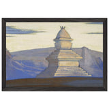 Stupa near Sharugen by Nicholas Roerich, framed poster, view 2