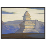 Stupa near Sharugen by Nicholas Roerich, framed poster, view 3