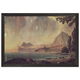 Sudak motif by Konstantin Bogaevsky, framed poster, view 2