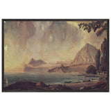 Sudak motif by Konstantin Bogaevsky, framed poster