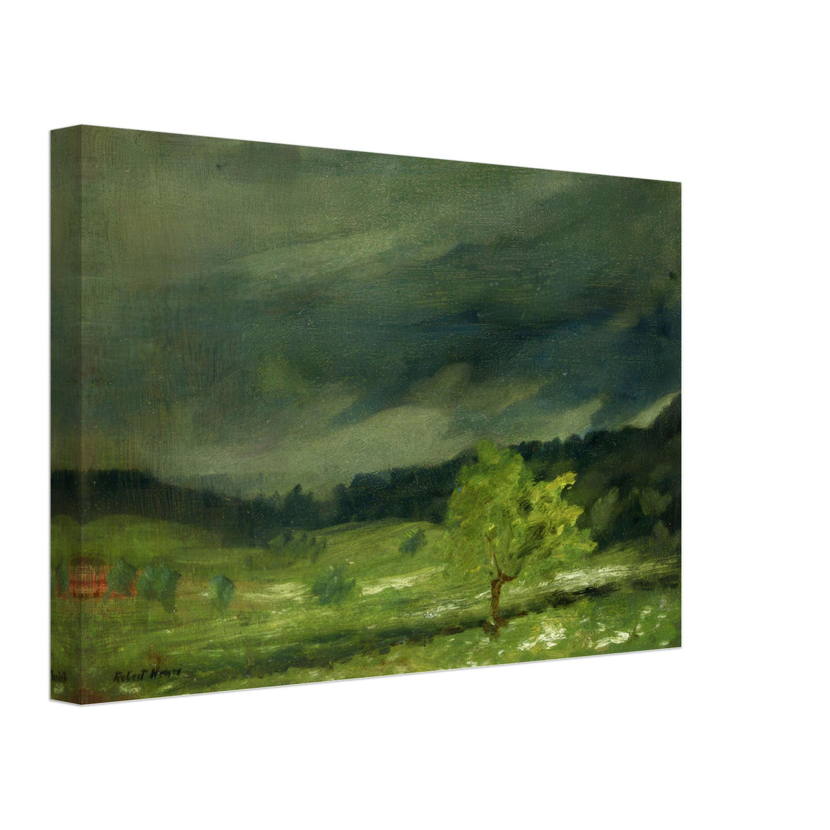 Summer Storm by Robert Henri, canvas, view 2