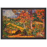 Sun Through the Trees by Louis Valtat, framed poster, view 2