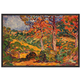 Sun Through the Trees by Louis Valtat, framed poster